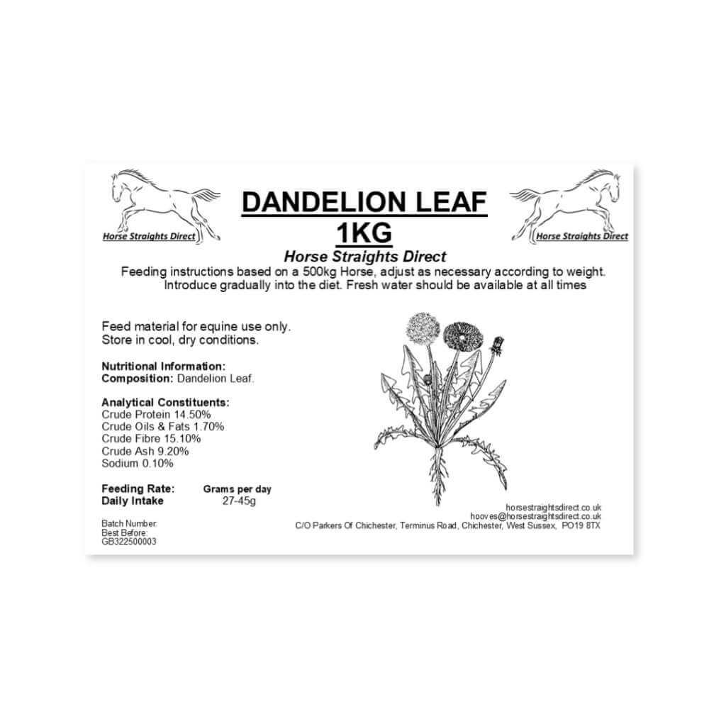 HorseStraightsDirect Dandelion Leaf Chopped