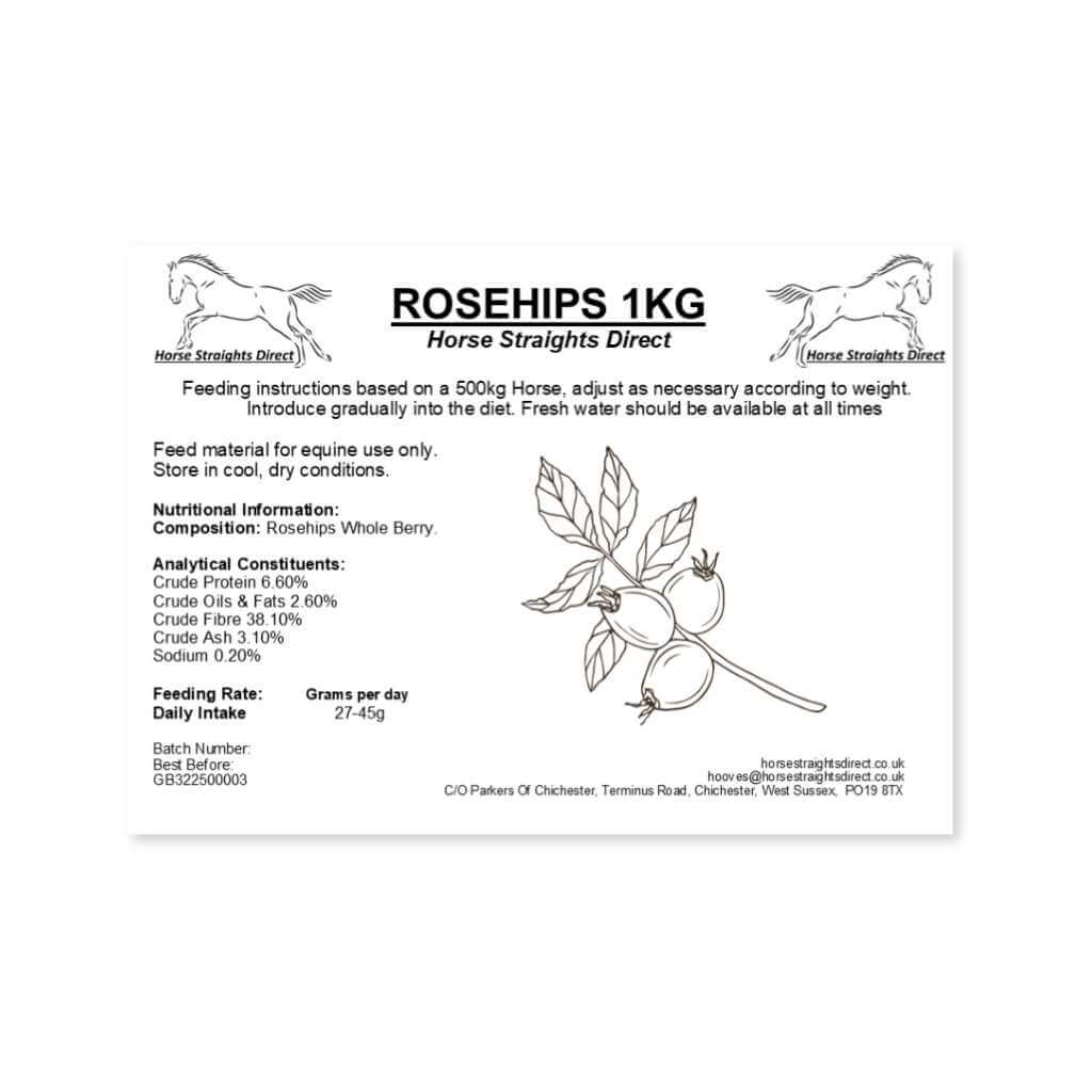 HorseStraightsDirect RoseHip Whole Berry