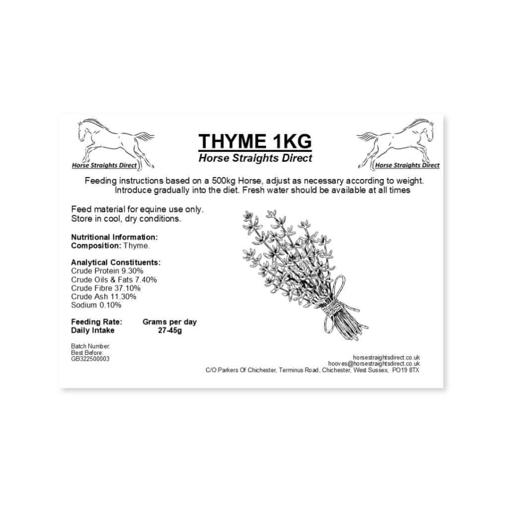 HorseStraightsDirect Thyme Leaf Chopped